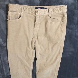 Girls size 14 corduroy vineyard vines pants.